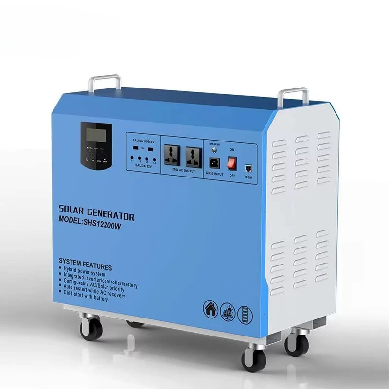 Portable Rechargeable AC Solar Power System 1000 W 1KW Energy System for Sale