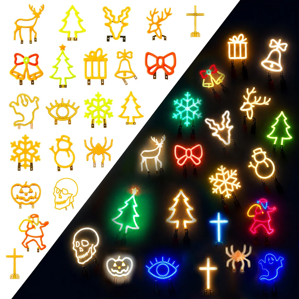 Multiple Styles 3V LED Filament Creative Combination Wedding Indoor Booth Amusement Park Event Stage Lighting Accessories