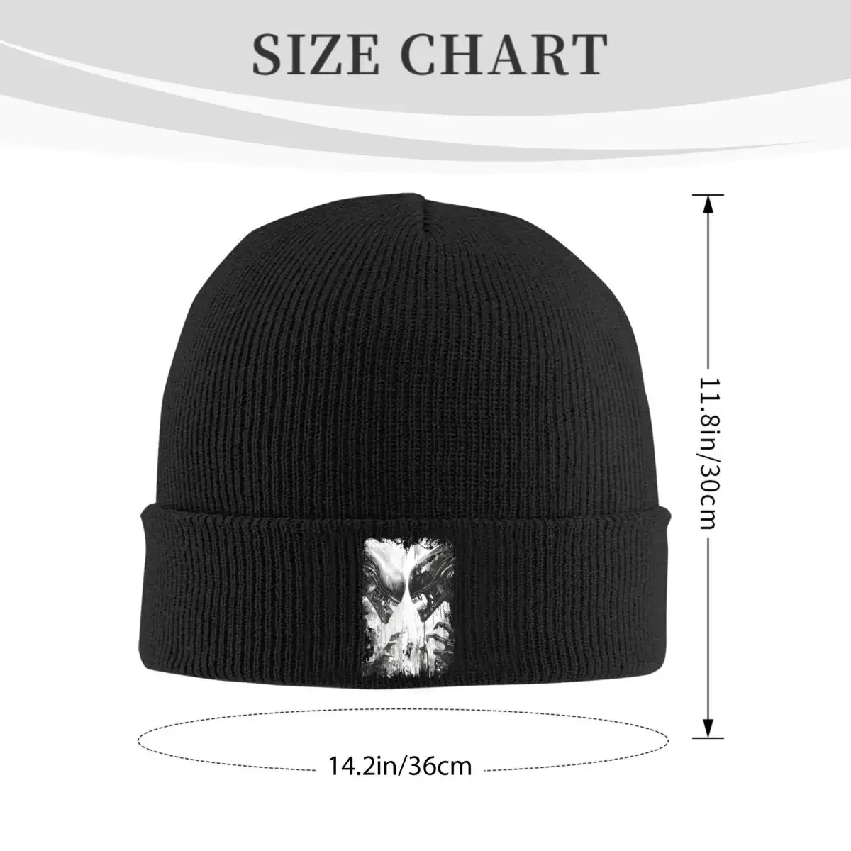 Xenomorph Alien Romulus Hats Autumn Winter Beanies New Caps Men Women Acrylic Knitted Hat