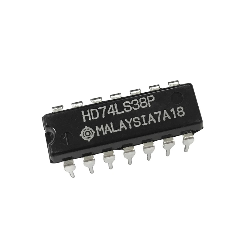 

Логическая схема Hd74ls38p, четырехъядерный процессор Nand с 2 входами, Ls-Ttl, 14 контактов, пластик, DIP новый оригинальный телефон