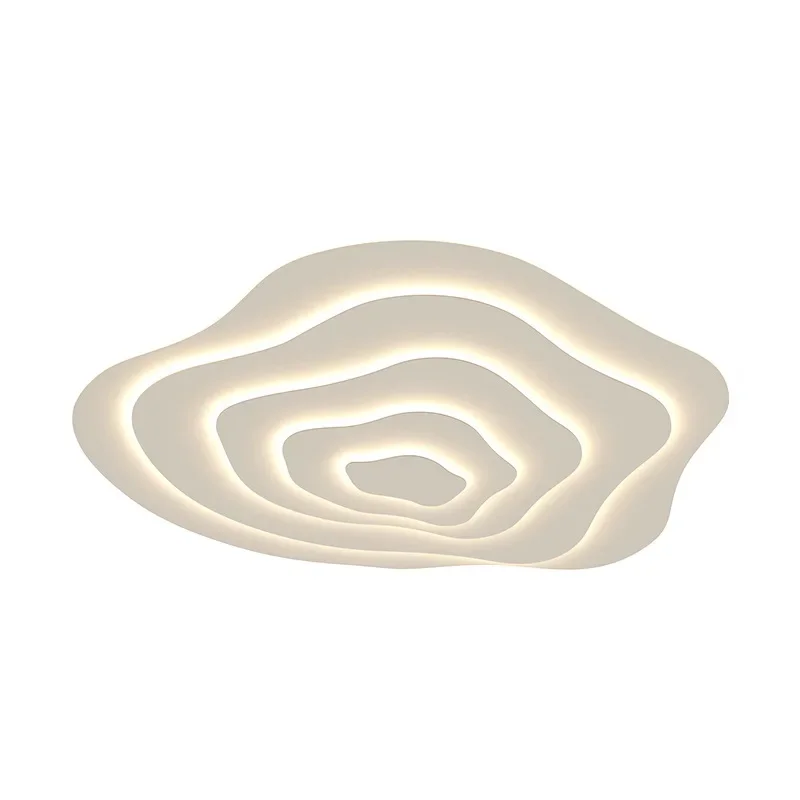

Living room main light, simple modern creative wave ceiling light, Nordic bedroom room