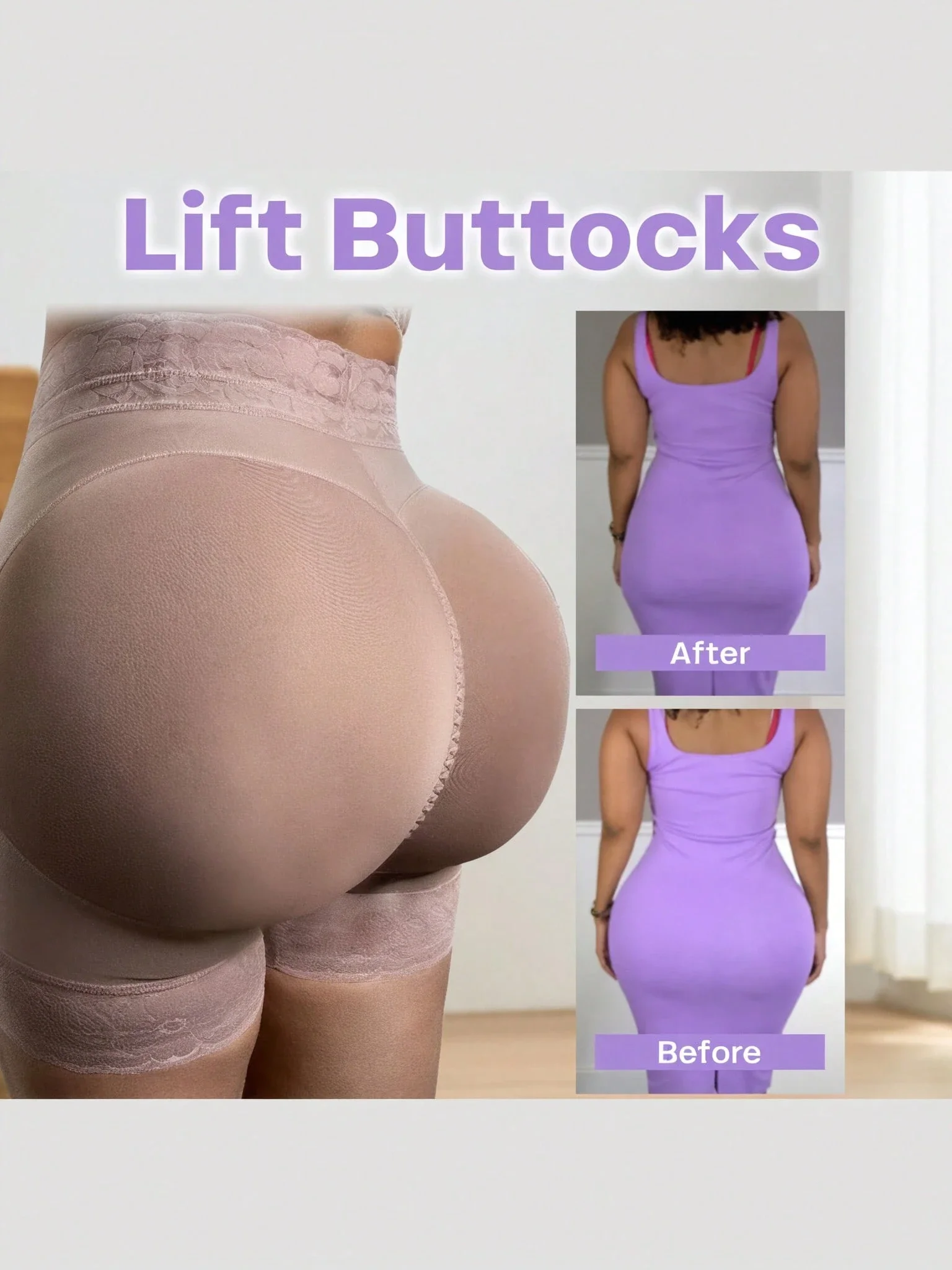 

Шорты-утяжка с высокой талией для женщин, корректирующие фигуру и подтягивающие ягодицы