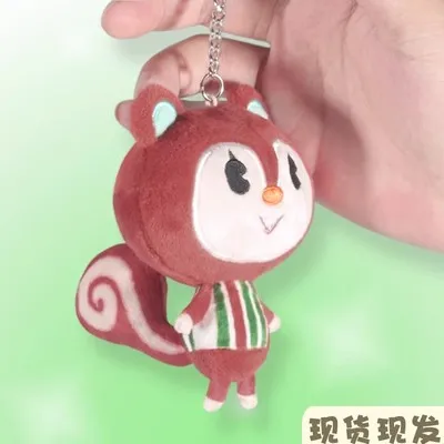 

Japan Game Animal Crossing: New Horizons Poppy Backpack pendant key plush pendant Soft Stuffed Doll Gift for a girl
