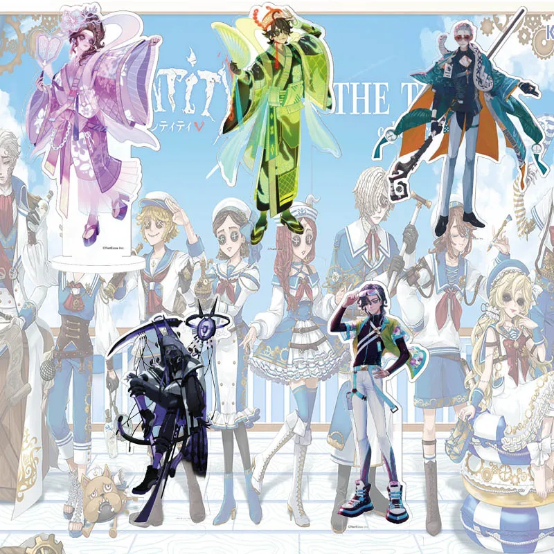 Identity V GAME Popular Character Acrylic Stand Figure Cool Desk Ornament Cosplay Prop Gift Keychain
