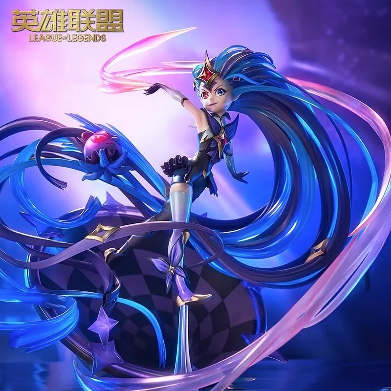 League Of Legends Zoe The Guardian Of The Stars Anime Action Figures Standing Pvc Statue Limited Edition Handmade Boy toy Gift