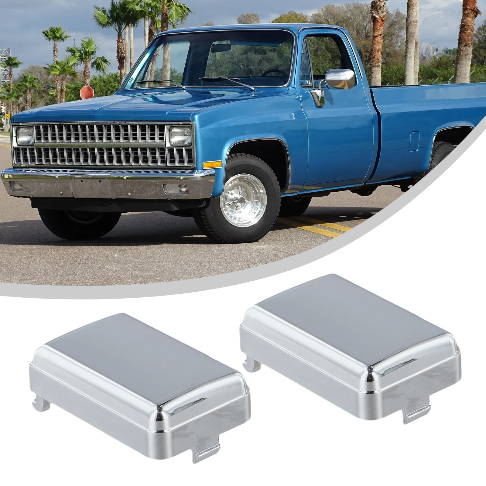 

Хромированные чехлы на ремни для дверей грузовика, классические аксессуары для грузовиков, хромированная отделка, прямая посадка для Chevrolet Blazer