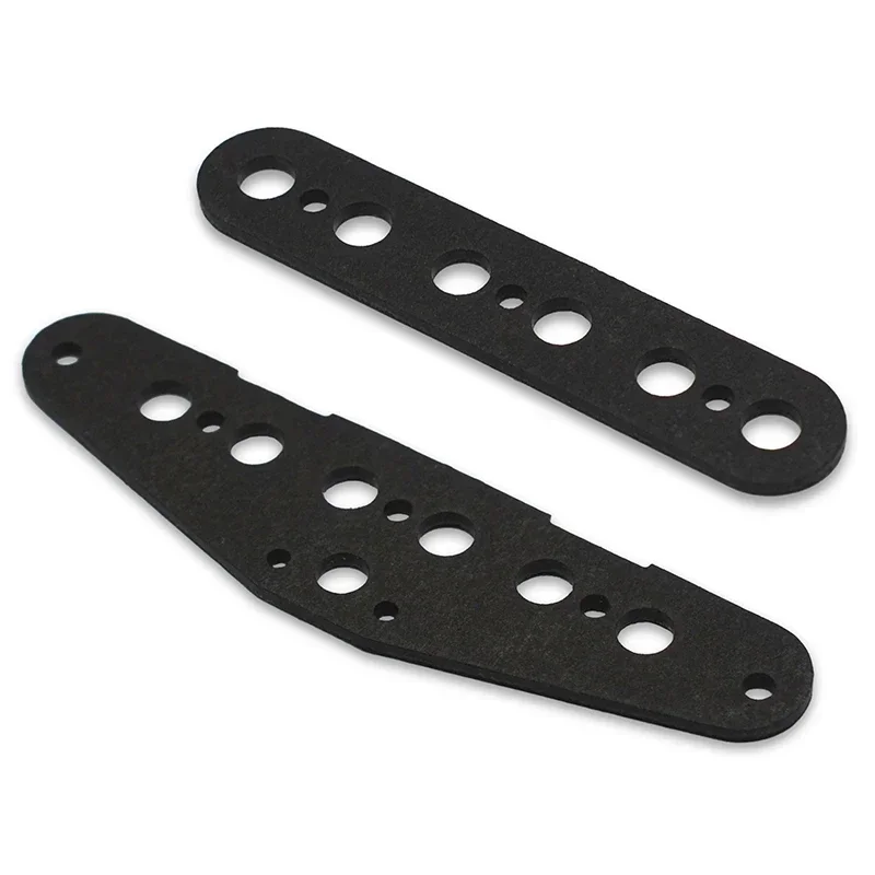 A set of Pickup DIY Parts Fiber Bobbin for ST TL Guitar Pickup DIY Kits Single Coil Pickup Black