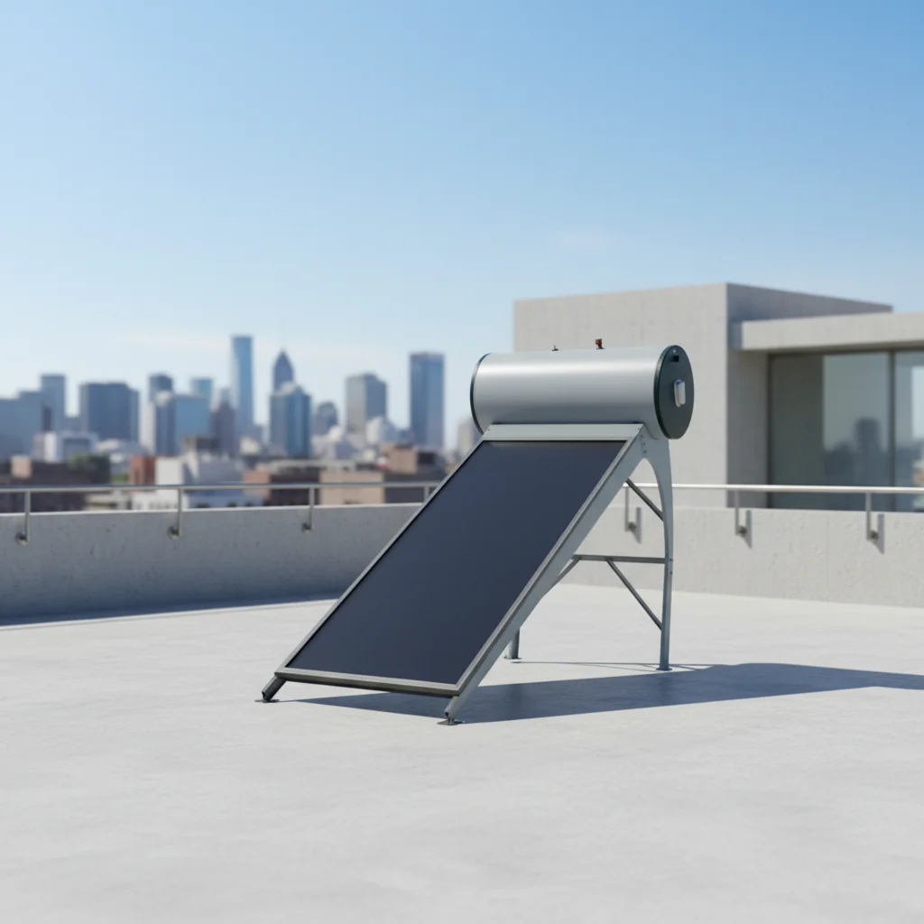Calentador Solar de Placa Plana Presurizado OEM de 150L 200L, Calentador de Agua Solar, Sistema de Agua Caliente Solar