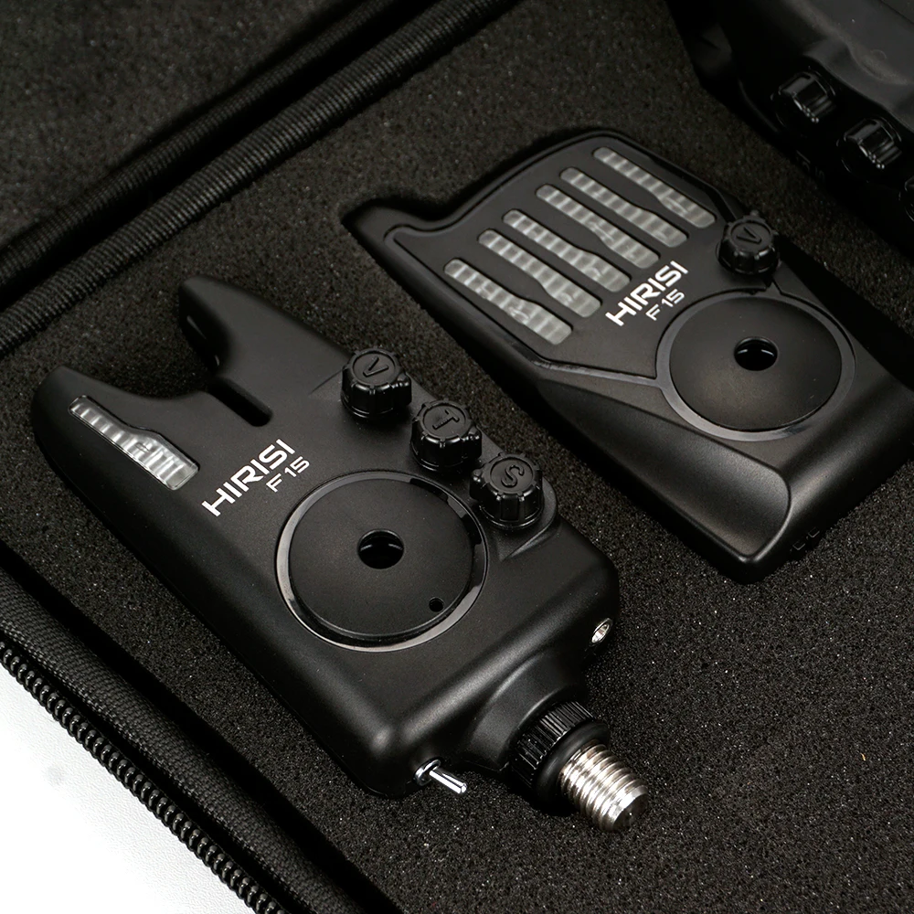 Hirisi F15 Angelbissanzeiger mit LED-Lichtindikator, Einstellbarem Ton, Lautstärke, Empfindlichkeit, Lautsprecher und 150M Fernbedienung – Detail 2