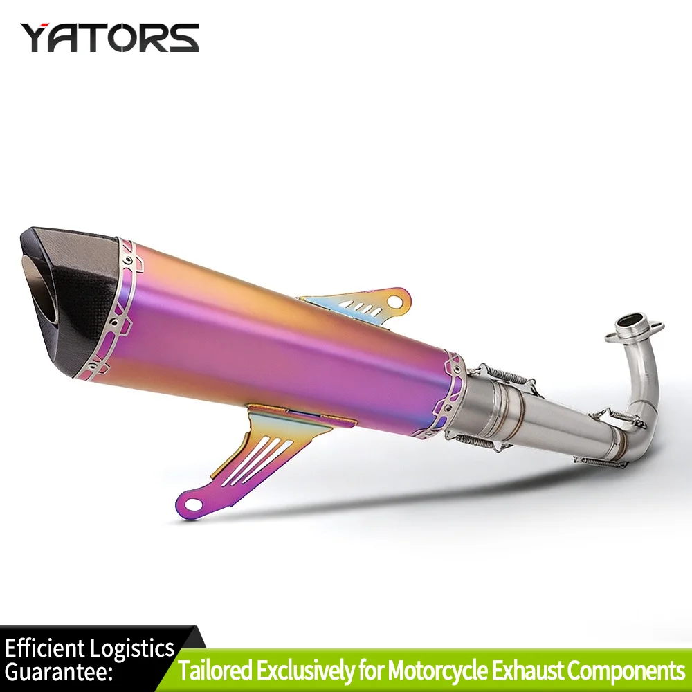 Motorcycle Exhaust Pipe - Header & Slip-On for Yamaha XMAX300 (2017-2024)
