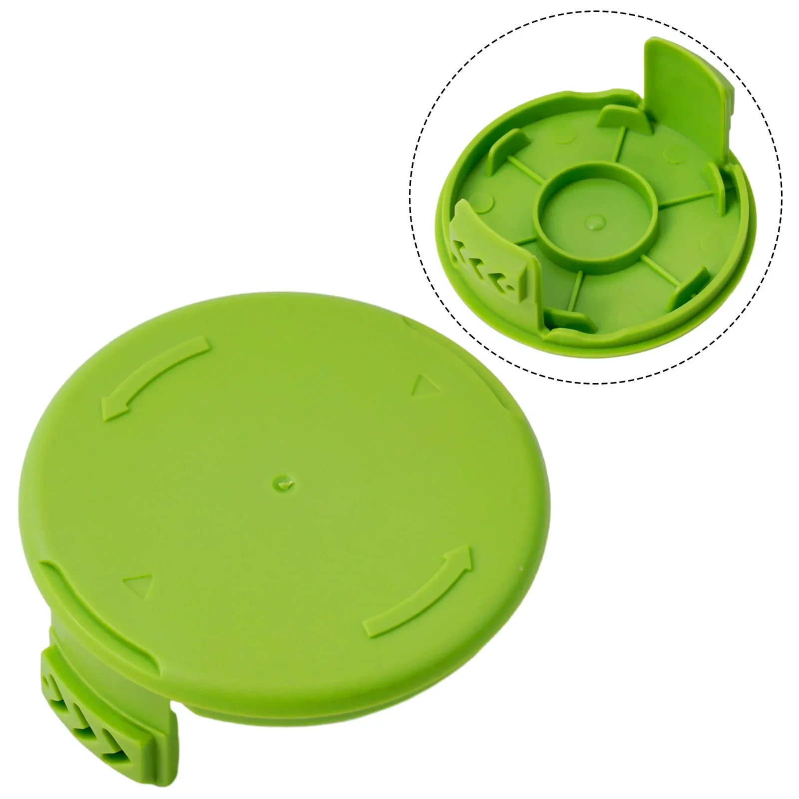 Grass Cutter Trimmer Easy to Install Replacement Grass Cutter Trimmer Spool Cap for 21262 2100202 2100302 2 Pack
