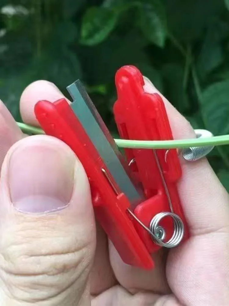 Cuchillo de pulgar para recolección de verduras, podadora de jardín, dispositivo de recolección de frutas, herramienta para granja, huerto,