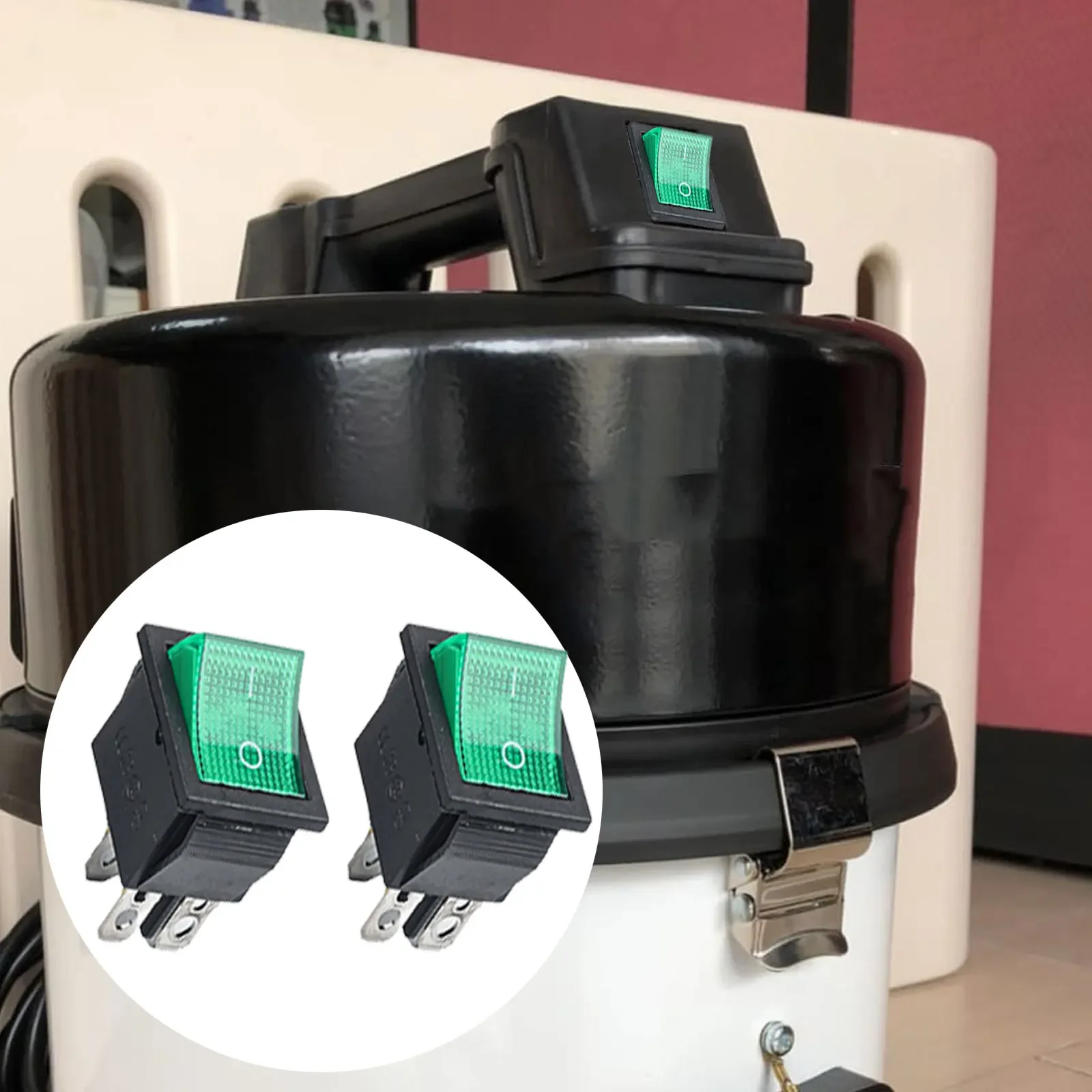 Vacuum Cleaner Switch High Current Switch For Vacuum Cleaner Repair 35A 125V Rating For Numatic Vacuum Cleaners