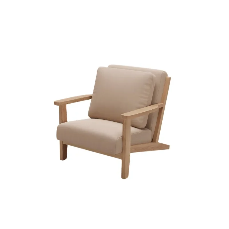 

Table and chair cotton and linen sofa bar solid wood sofa chair combination clear bar table