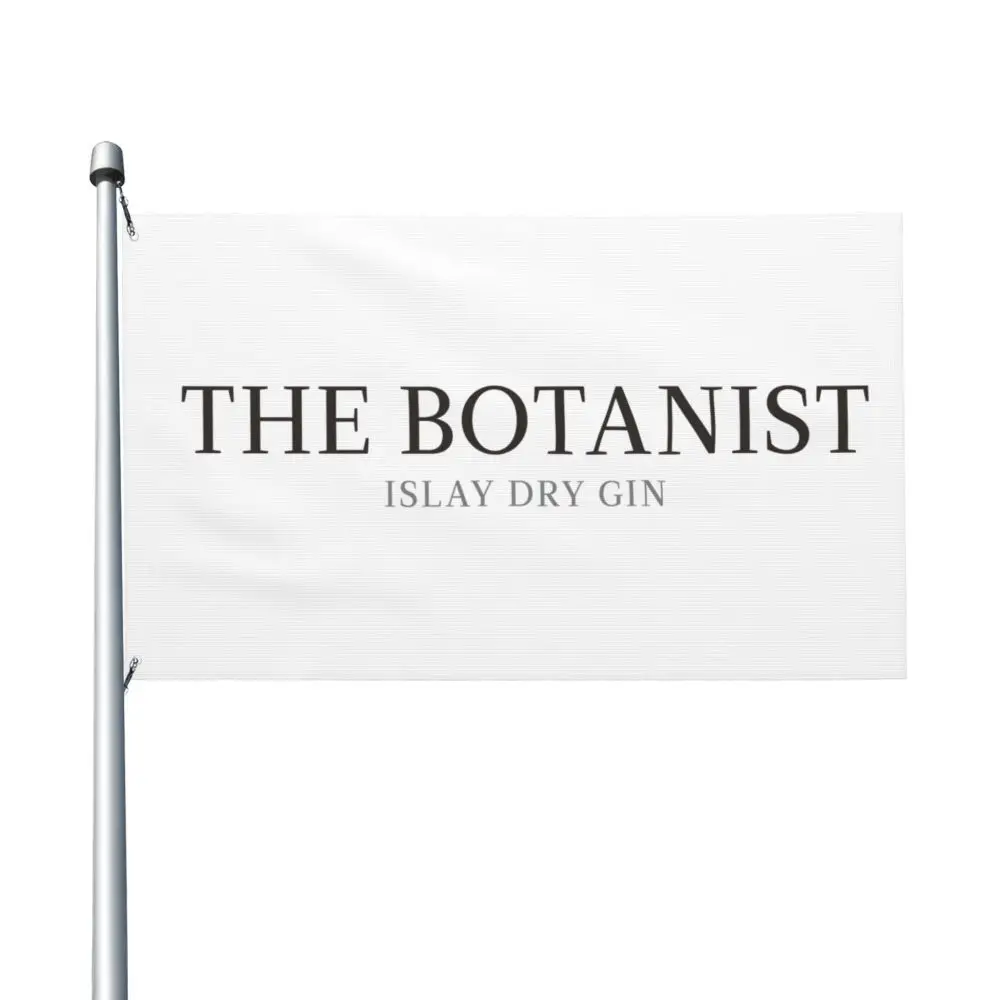 Nuevo cartel de doble cara del botánico, bandera de brisa, bandera de jardín, bandera decorativa, pancarta de fiesta, 3x5 pies (90x150cm)