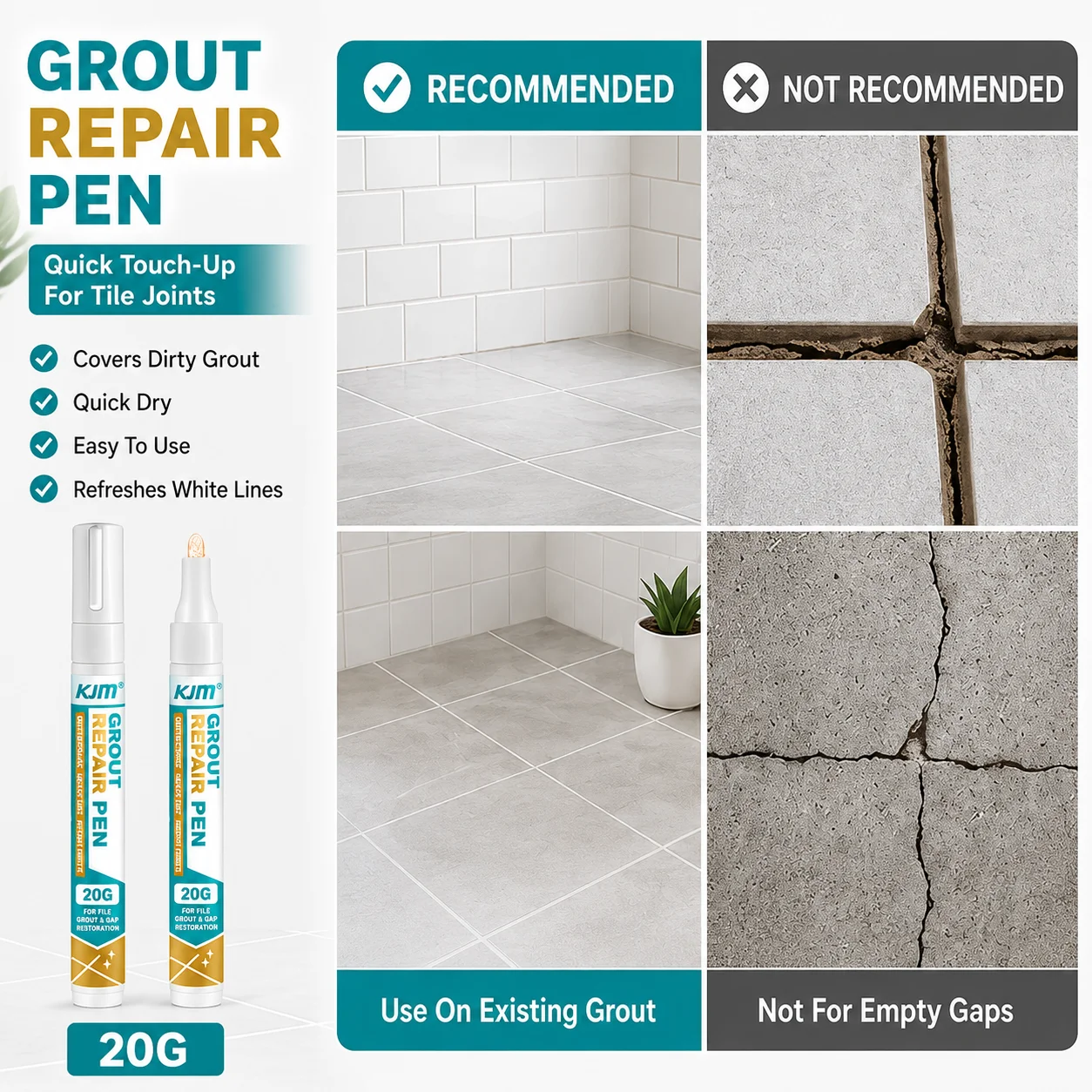 Penna per Ritocchi Piastrelle  - Tile Grout Repair recensione e prezzo