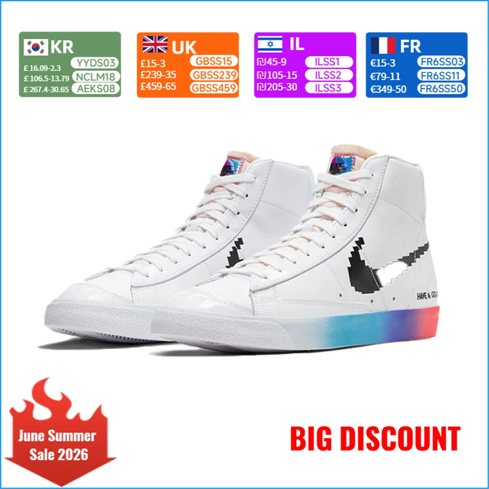 

Nike Blazer Sneakers Classic Retro Design Durable Comfort for Casual Everyday Wear DC3280-101