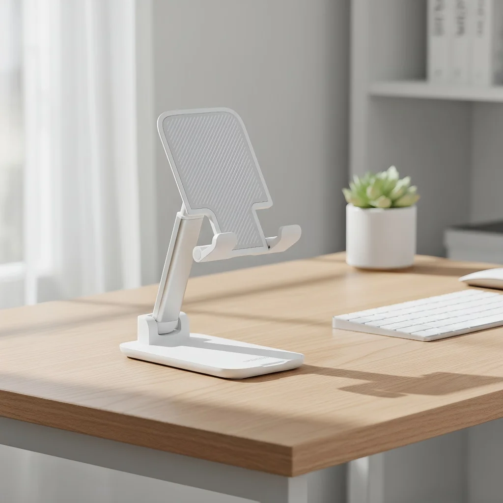 

Портативная складная подставка для телефона, ультратонкая конструкция с регулируемой высотой для стола и путешествий