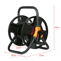 Portable Garden Hose Holder Keep Garden Organized Hoses Reel for Outside Lawn Farm Hoses  219