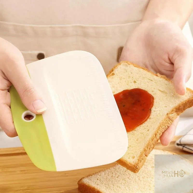 العجين مكشطة السلطانية مكشطة الخبز كريم كعكة البيتزا القاطع مقاعد البدلاء مكشطة قاطع العجائن DIY بها بنفسك الخبز أدوات المطبخ الطبخ مع مقياس #5