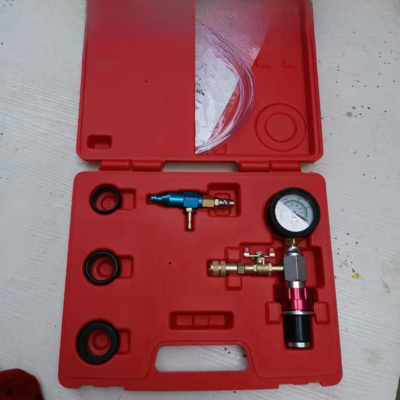 

Car water tank antifreeze replacement tool water tank leak detector water tank pressure gauge