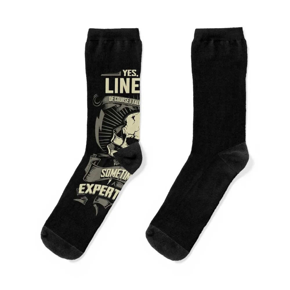 

i am a lineman Socks cycling sport kawaii Socks Male Women's