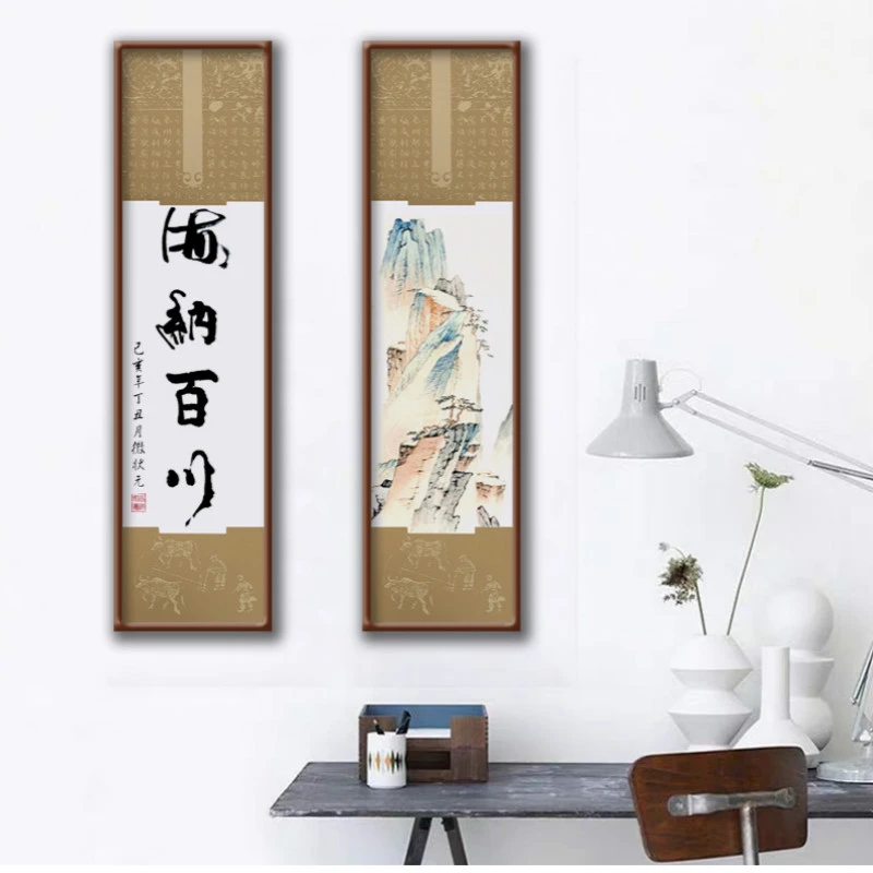 Batik Color Half-Ripe Xuan Paper Chinese Calligraphy Brush Pen Creation Works Rice Paper Exquisite Painting Papier Papel China