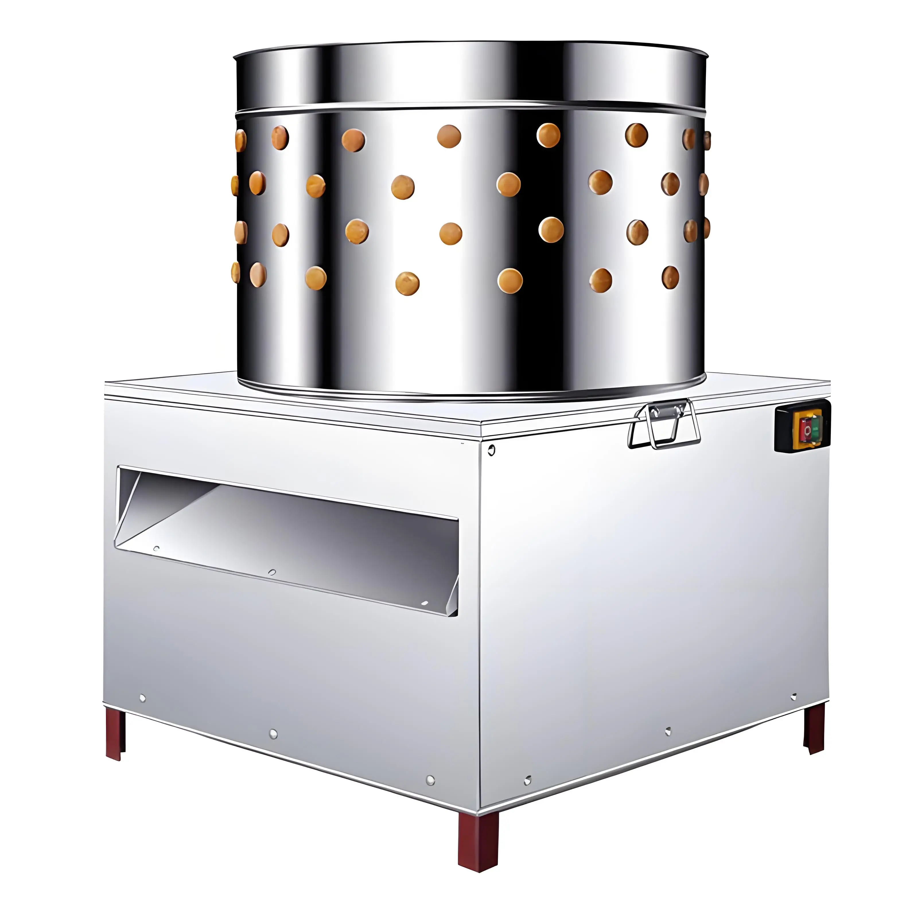 

Commercial Chicken Plucker Defeathering Machine Poultry Chicken Feather Removal Machine