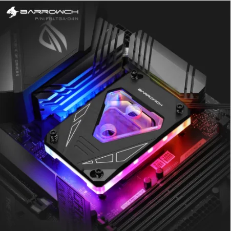 

Barrowch CPU Water Cooling Block M Series for AMD Ryzen AM4 AM3 Future Mechanical Style CPU Liquid Cooling Cooler, FBLTGA-04N