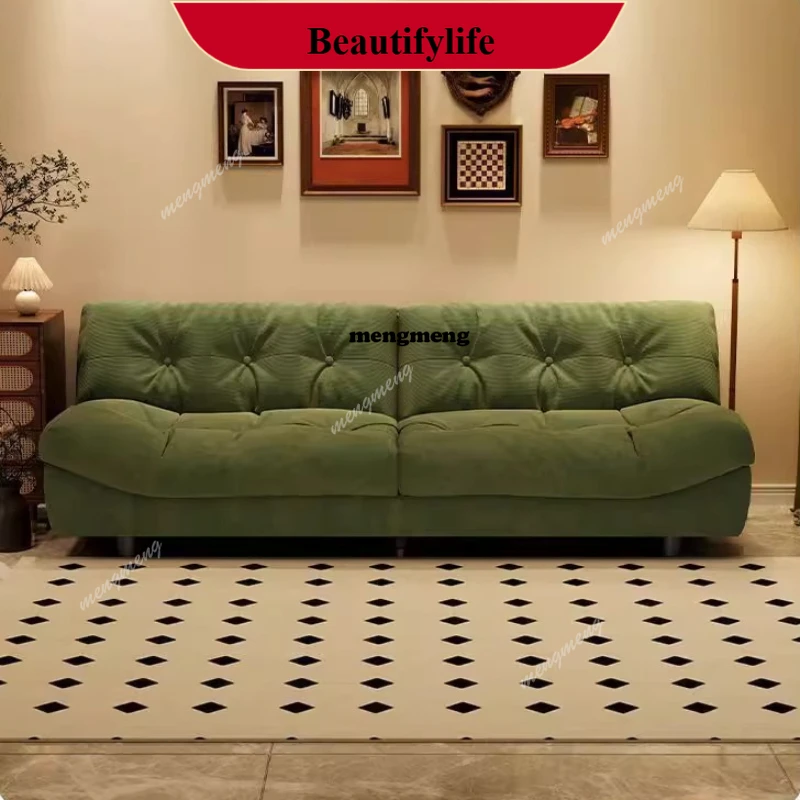 

B178 living room sofas Three person modern fabric sofa cream style minimalist comfortable couch elegant design interior furnitur