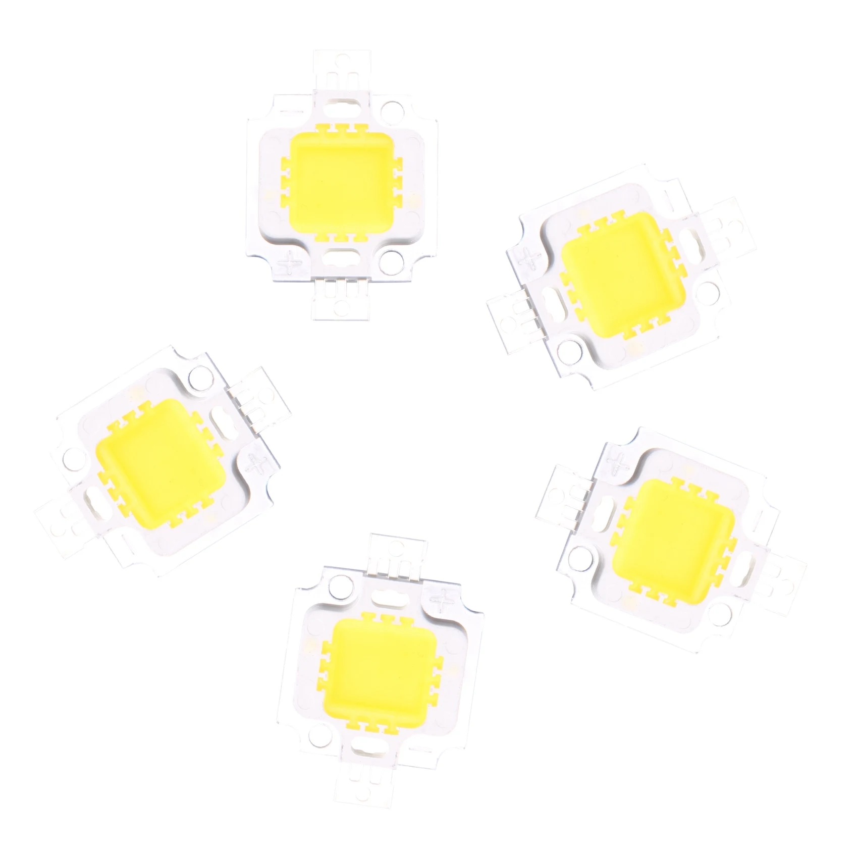 5 PCS IC LED Bulb Warm White 10W 3200K 800LM 9 - 12V