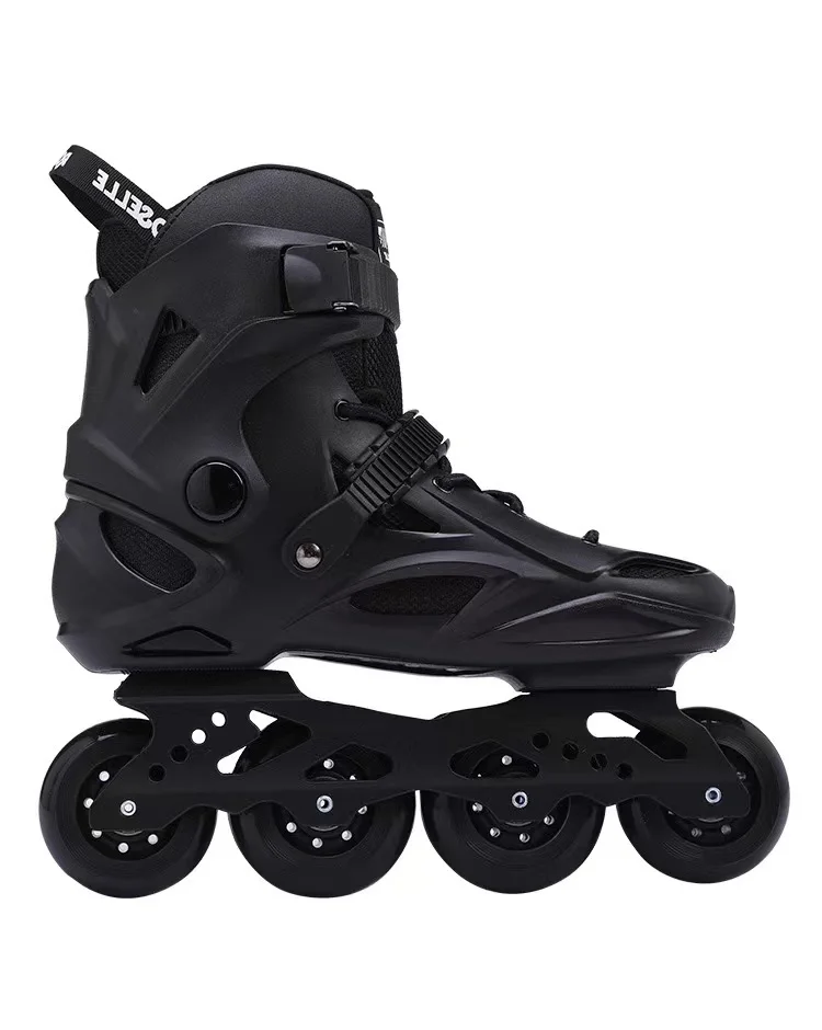 Chaussures de patin à roues alignées personnalisées pour garçons et adultes, patins à roulettes de slalom, vente en gros