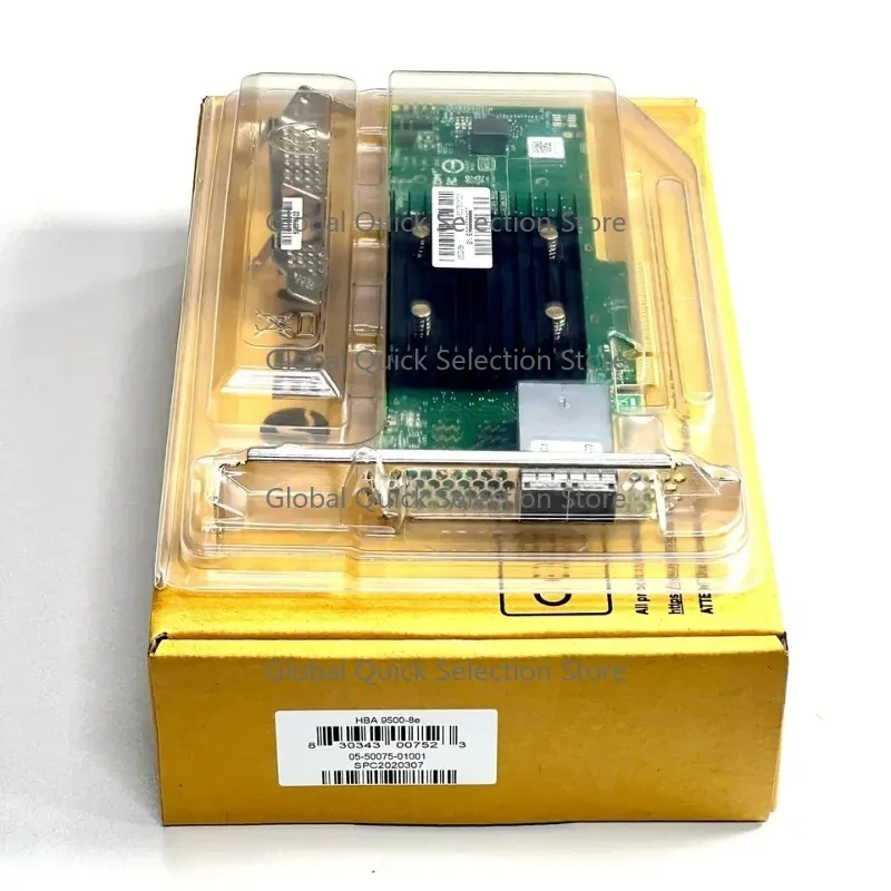 Original LSI 9500-8e 12Gb/s SAS HBA Network Adapter Card PCIe X8 Gen 4.0 WiFi Interface for Servers and PCs