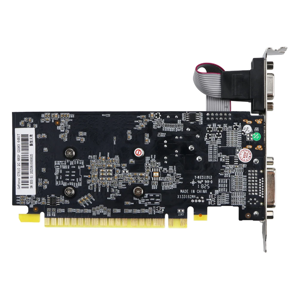 SOYO NVIDIA GeForce GT 610 2G Graphics Card DDR3 Memory GPU 64Bit PCI-E2.0 x16 Gaming Video Card for Desktop Computer Components