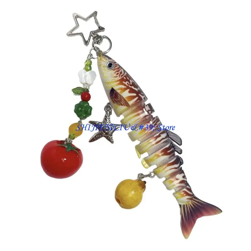 E21F Movable Miniature Fish Attachment Waterproof Material For Outdoor Use