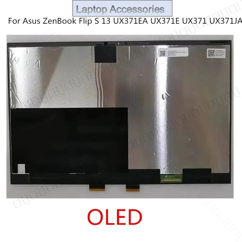 F OLED Panel For Asus ZenBook Flip S 13 UX371EA UX371E UX371 UX371JA Screen Touch LCD Display Assembly