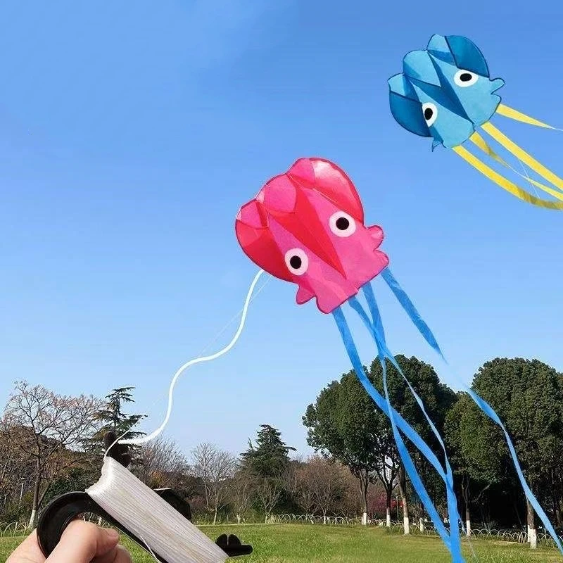 New octopus kites for children kites toys soft kites kids kites string line Outdoor play bird kite eagle kites inflatable kites
