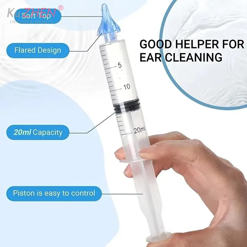 1/7/9pc Effective Earwax Removal Tool With Earball Syringe Travel-Friendly Ear Cleaning Kit For Gentle Cleaning Of The EarEarwax