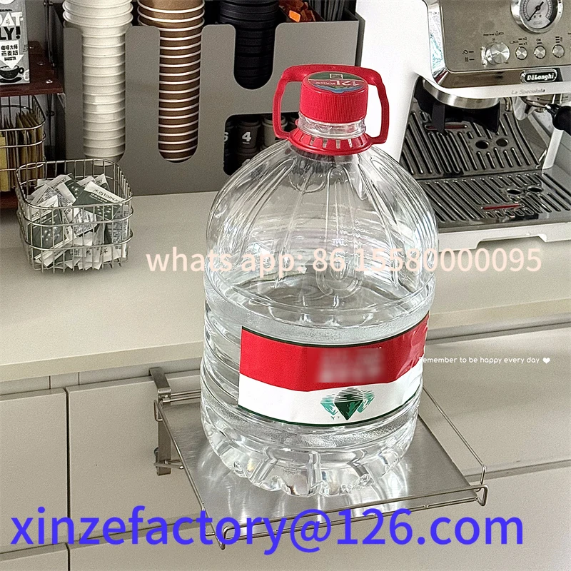 Customizable Foldable Countertop Shelf for Kitchen Cabinet Door Hanging Stainless Steel Extend Board