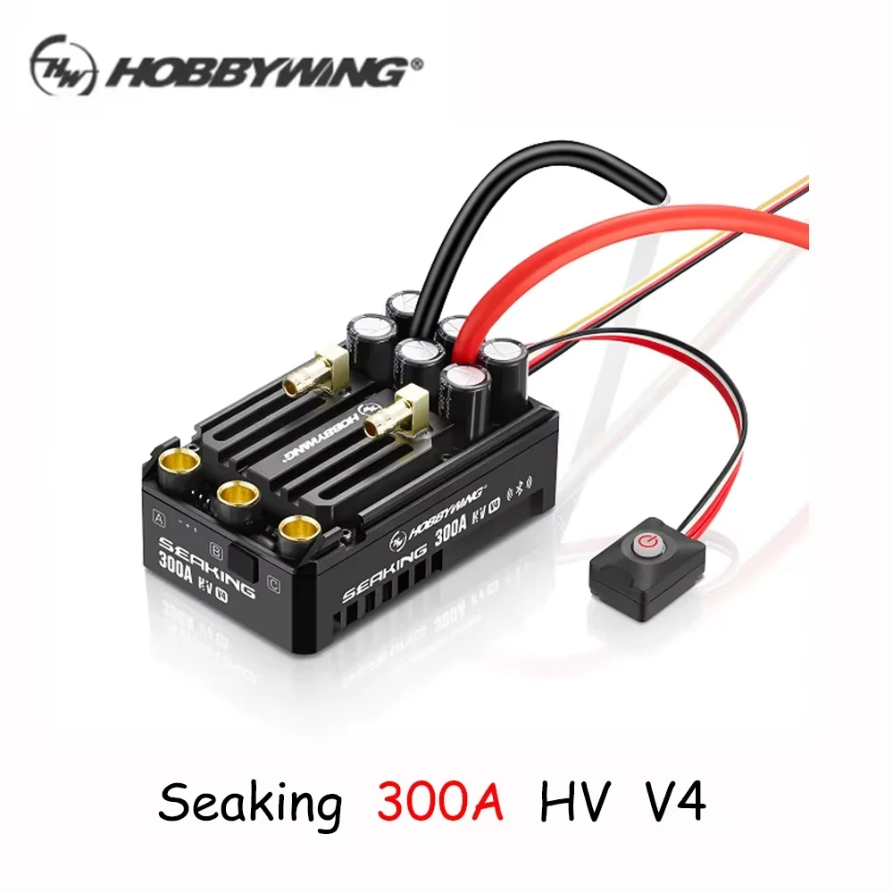 Hobbywing SEAKING 4685SL/54113SL V2 900KV 1500KV 800KV borstelloze motor SEAKING 200A/300A HV V4 ESC voor waterkoeling RC boten