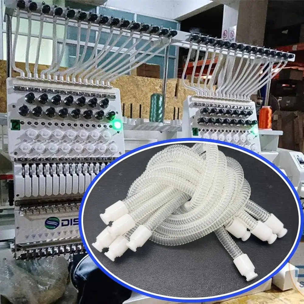 Flexible Thread Guide Tube Anti-Break Universal Wind Barrier Tube Spare Parts for Tajima & SWF Embroidery Machine