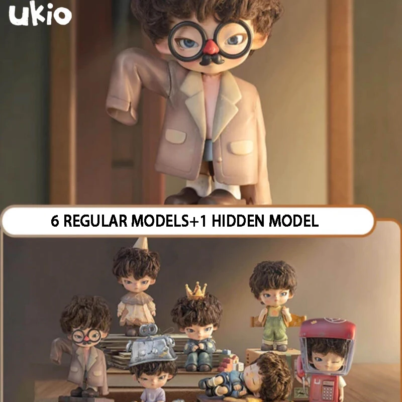 

UKIO Letters To Nowhere Series Blind Box Toys Mystery Box Cute Models Anime Action Figur Surprise Birthday Gift