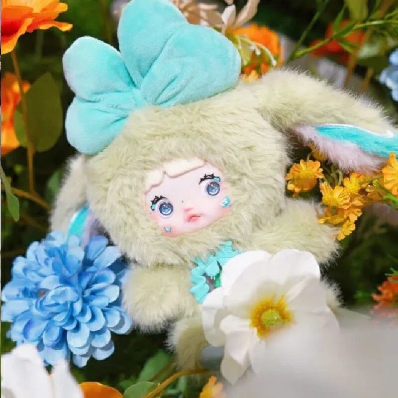 En Stock Nommi V6 Fantasy World Series caja ciega de felpa caja misteriosa figuras de Anime colgante de cara de vinilo lindo muñeco de juguete regalo