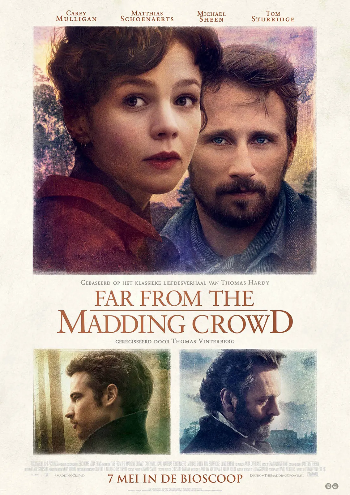 Hot Rare Movie Far From the Madding Crowd (2015) Art SILK POSTER Wall Art Home Decorative painting