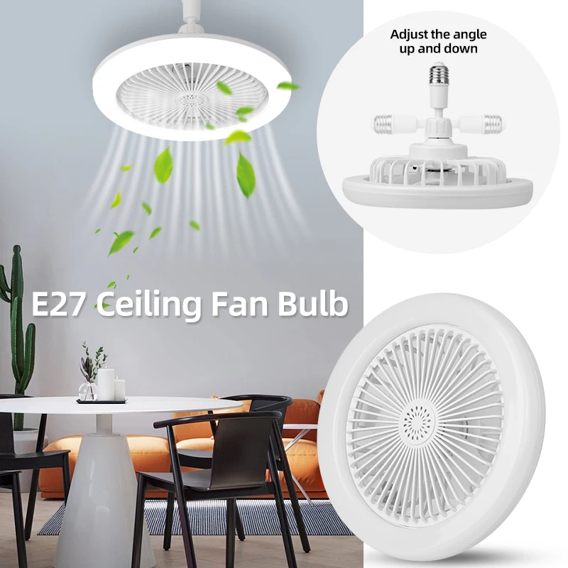 

Ceiling Fan With Lighting Home-Appliance Remote Control Lamp Silent 85-265V Home Luster Fan Ceiling 85-265V Light Portable Fan