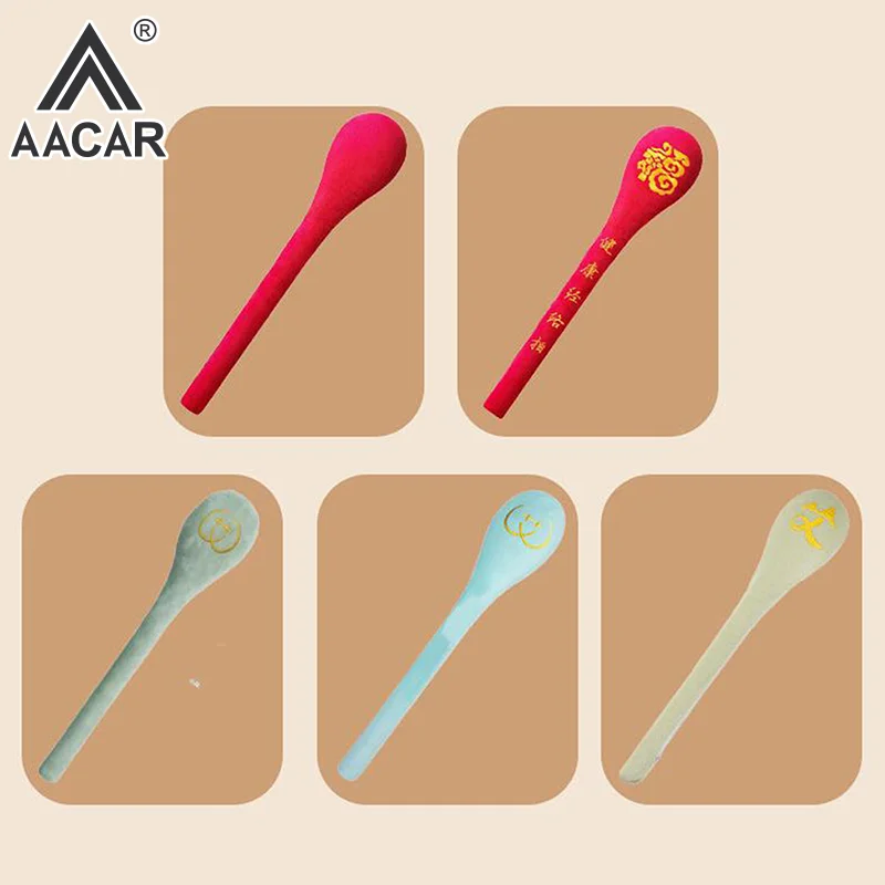 

High Elasticity Latex Velvet Massage Pat Fu Character Slap Stick Massager Back Pain Relief Portable Body Vibration Hammer