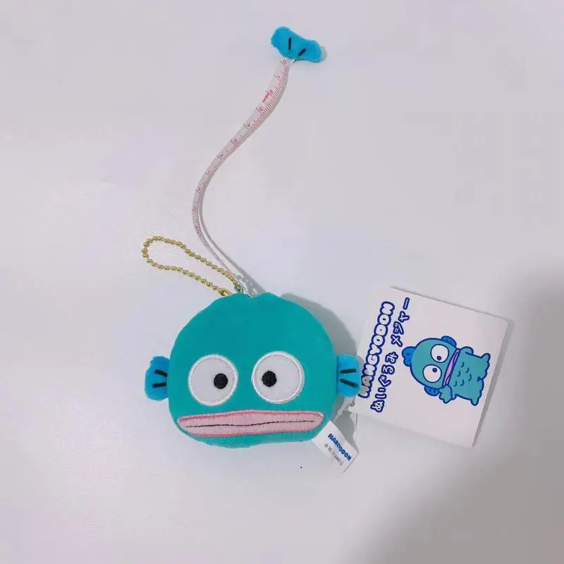 Original Hangyodon Series Octopus Sanrio Doll Pendant Plush Cute Bag Charm Hair Band Brooch Cartoon Kawaii Anime Toys Girl Gift