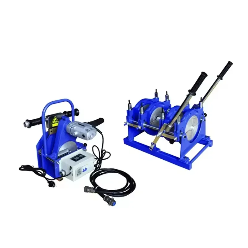 HDPE Plastic Pipe Hydraulic Butt Fusion Welding Machine New CE ISO Certified 2 Year Warranty