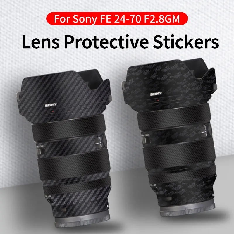 

For Sony Camera Lens Stickers FE24-70mm F2.8GM II Lens Skin ornament 3M material protective film