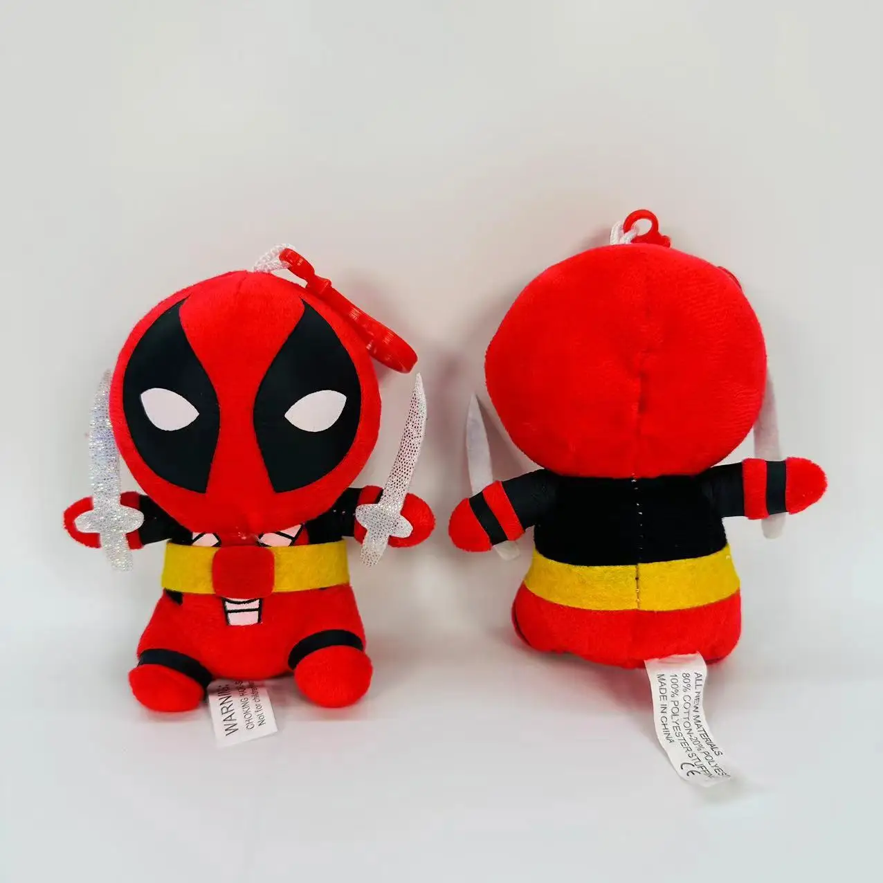 11-23Cm/Deadpool 3 Anime Plush Doll New Cartoon Plush Doll Doll Children Plush Toy Backpack Pendant Decoration Birthday Gift